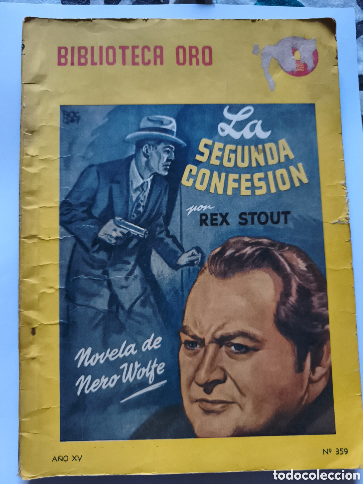 Libros antiguos: BIBLIOTECA ORO AMARILLA N-359 JUNIO 1952
