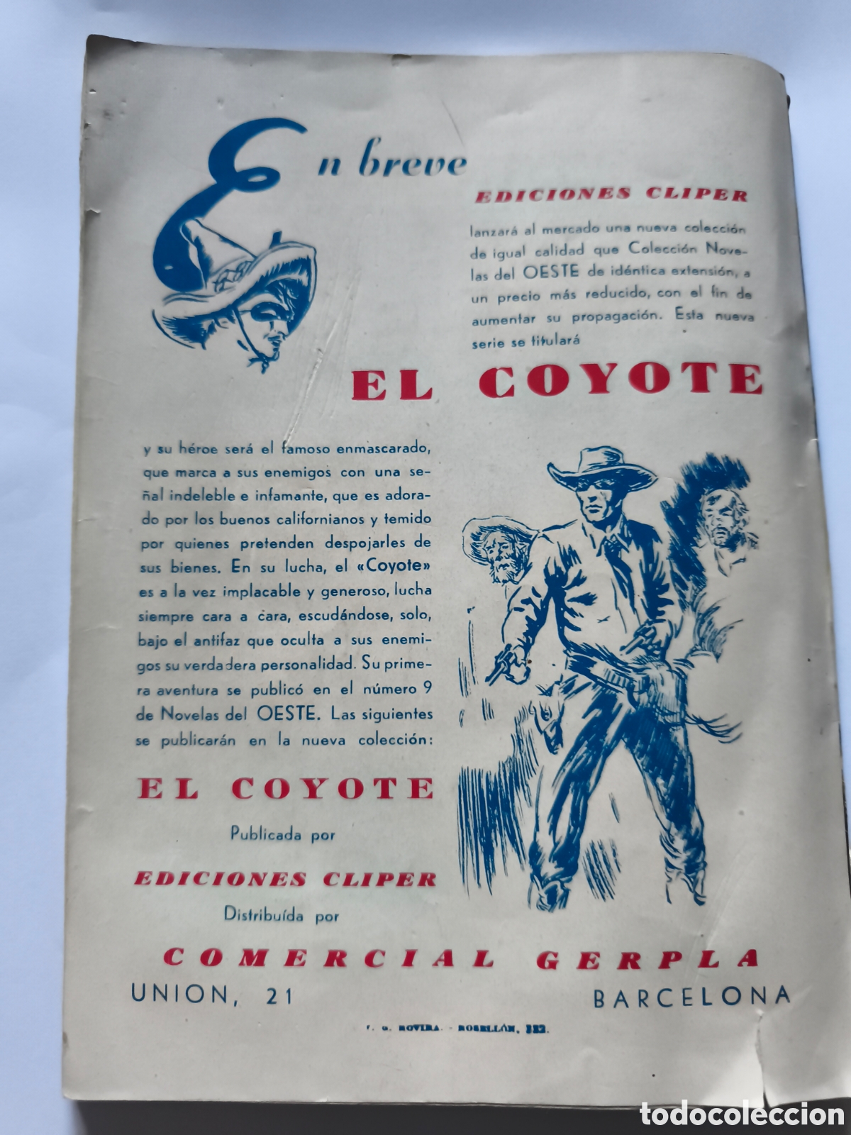 Libros antiguos: NOVELAS DEL OESTE N16 - Foto 2