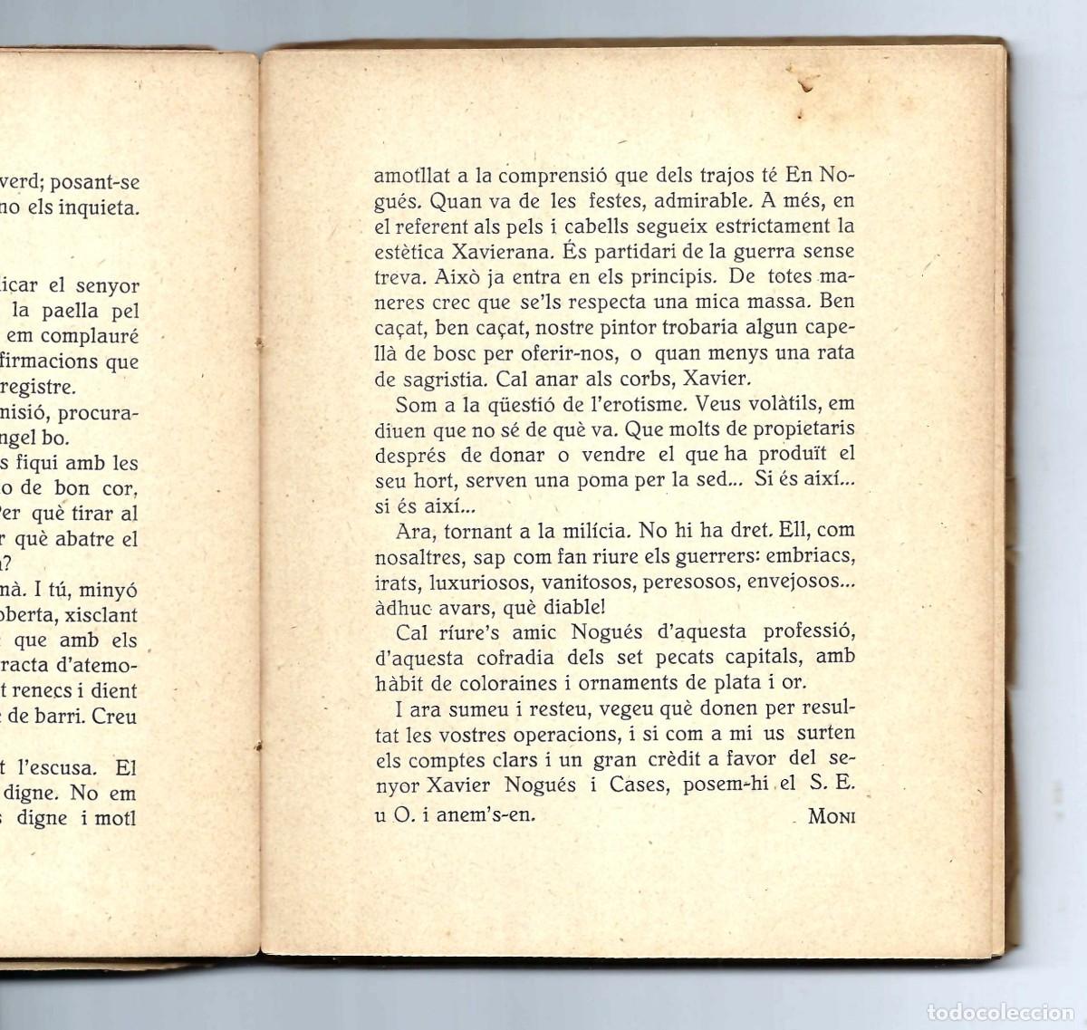 Libros antiguos: 50 NINOTS PER XAVIER NOGU&Eacute;S. 1922 - Foto 3