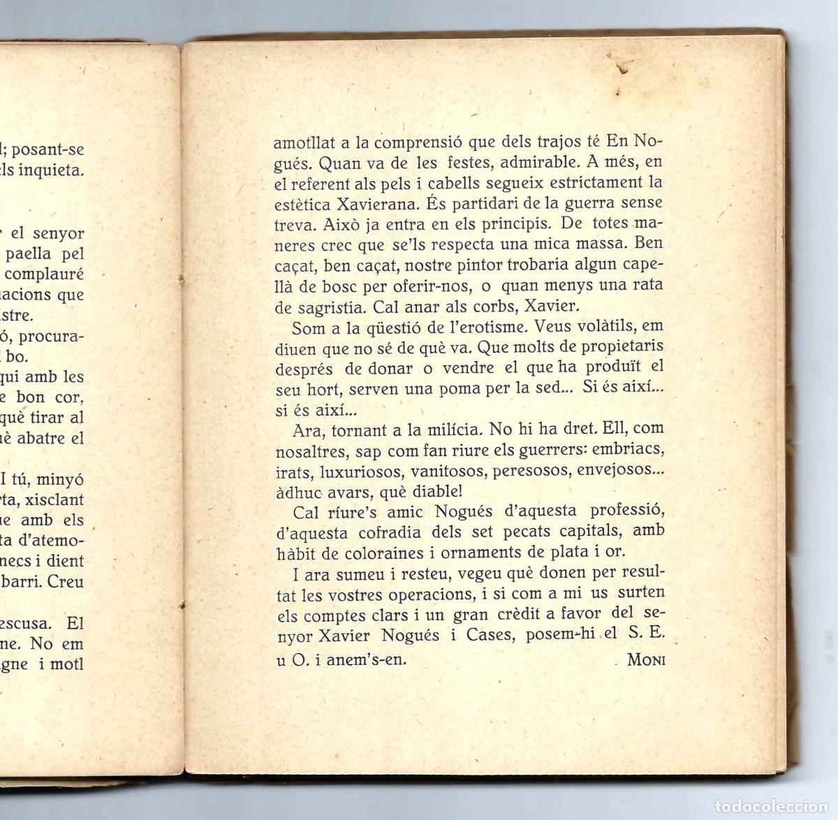 Libros antiguos: 50 NINOTS PER XAVIER NOGU&Eacute;S. 1922 - Foto 4