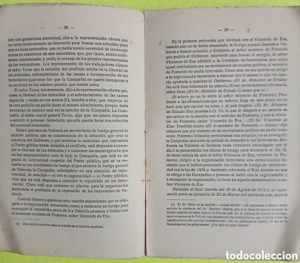 Libros antiguos: Los sucesos de Agosto ante el parlamento - Foto 6