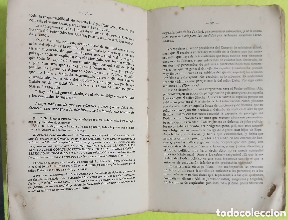 Libros antiguos: Los sucesos de Agosto ante el parlamento - Foto 8