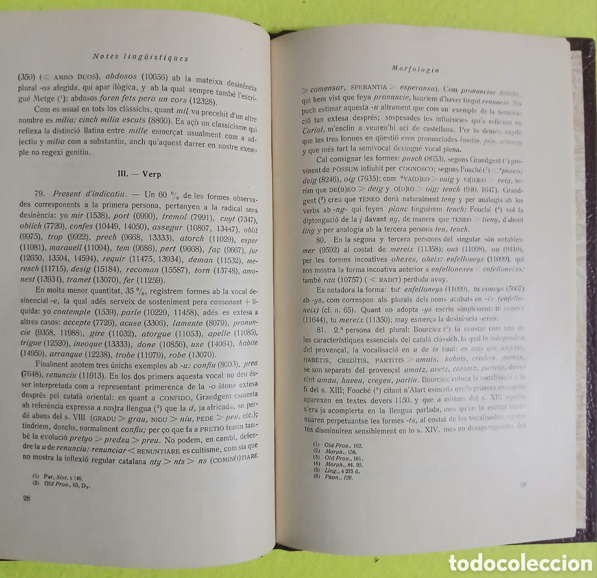 Libros antiguos: &rdquo;CURIAL E GUELFA&rdquo; NOTES LING&Uuml;&Iacute;STIQUES Y DESTIL - Foto 5