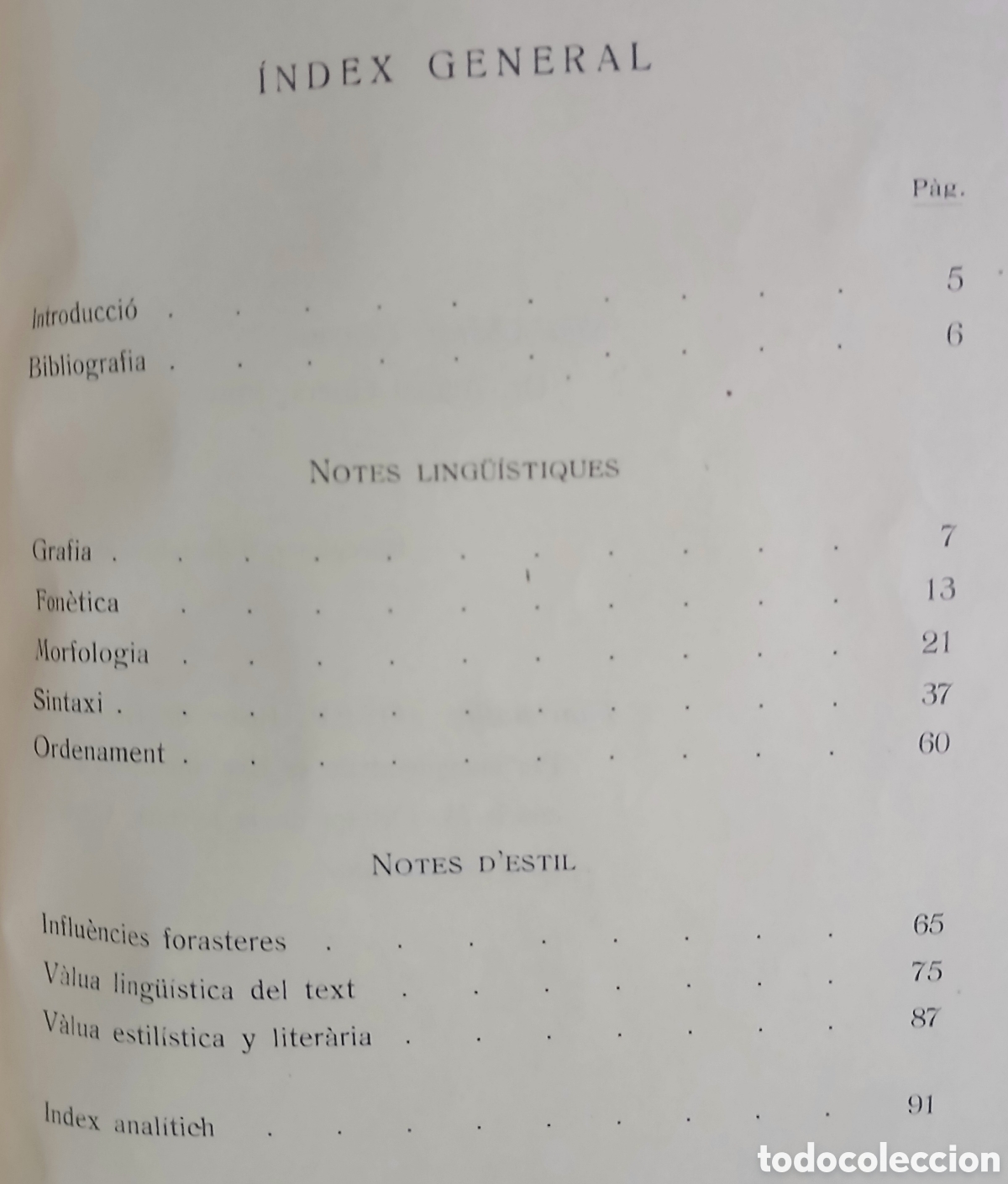 Libros antiguos: &rdquo;CURIAL E GUELFA&rdquo; NOTES LING&Uuml;&Iacute;STIQUES Y DESTIL - Foto 6