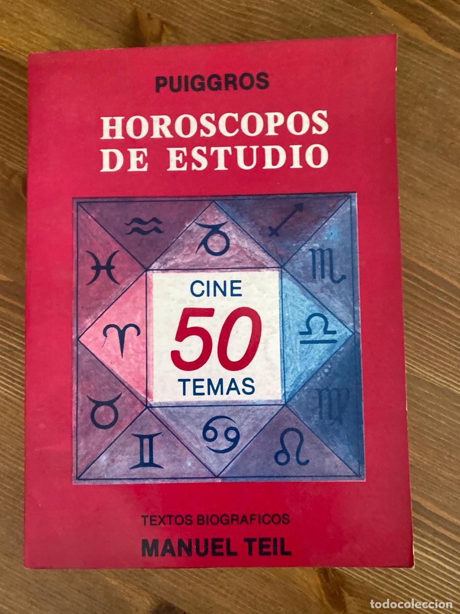 Libros antiguos: HOR&Oacute;SCOPOS DE ESTUDIO PUIGGROS CINE 50 TEMAS
