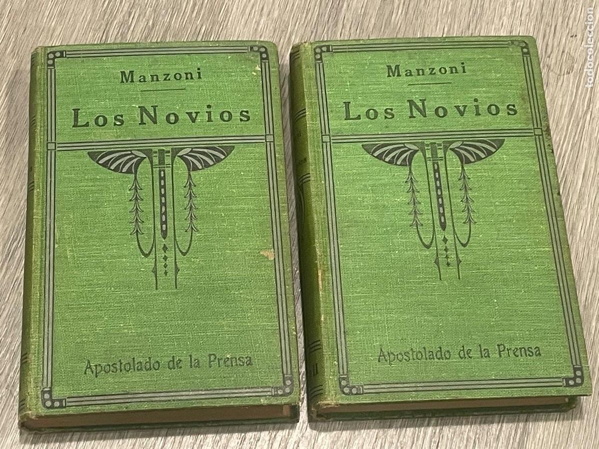 Antiquarische B&uuml;cher: MANZONI - LOS NOVIOS - 2 VOLS. APOSTOLADO PRENSA 1920