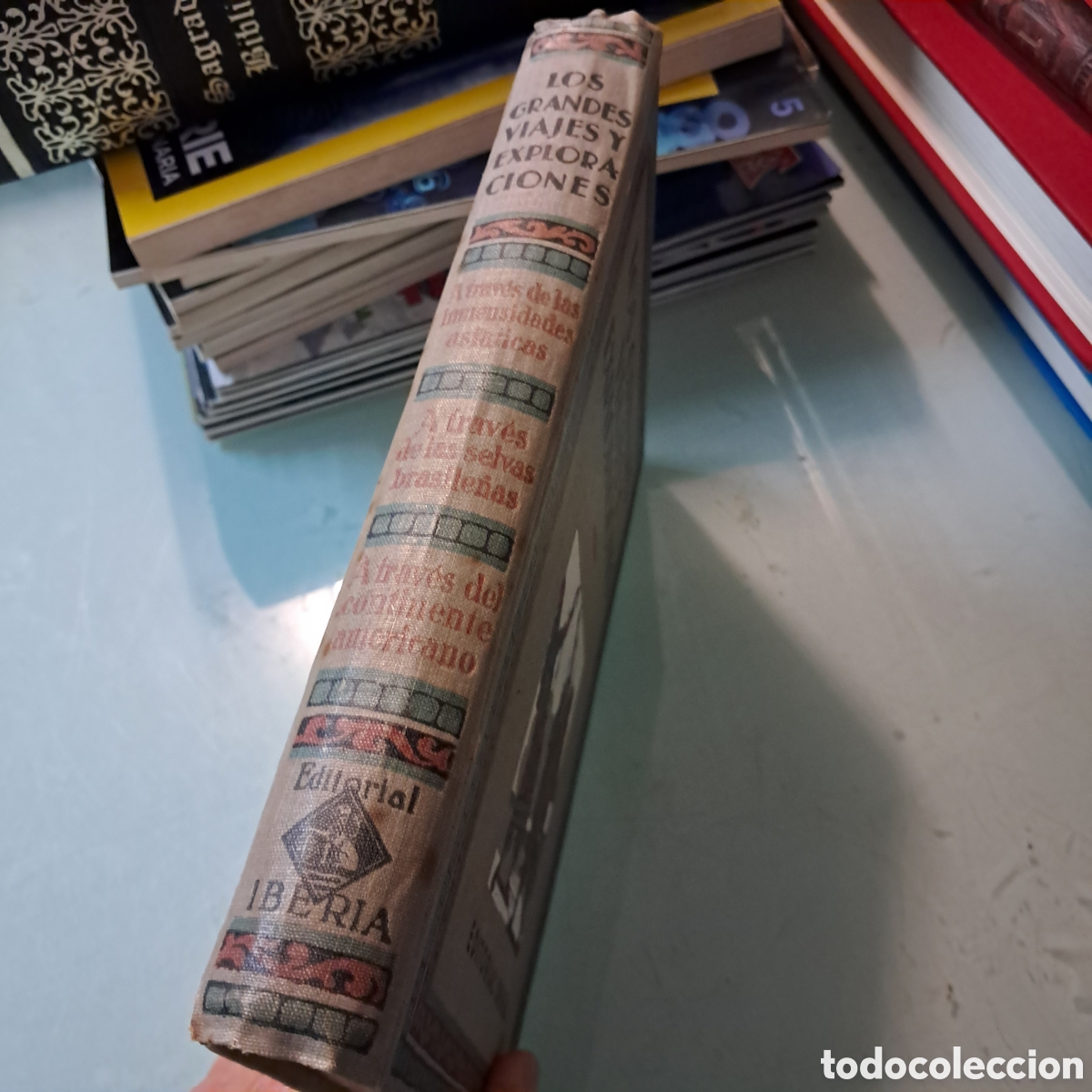 Libros antiguos: Los grandes viajes y exploraciones, Editorial Iberia, 1932 - Foto 2