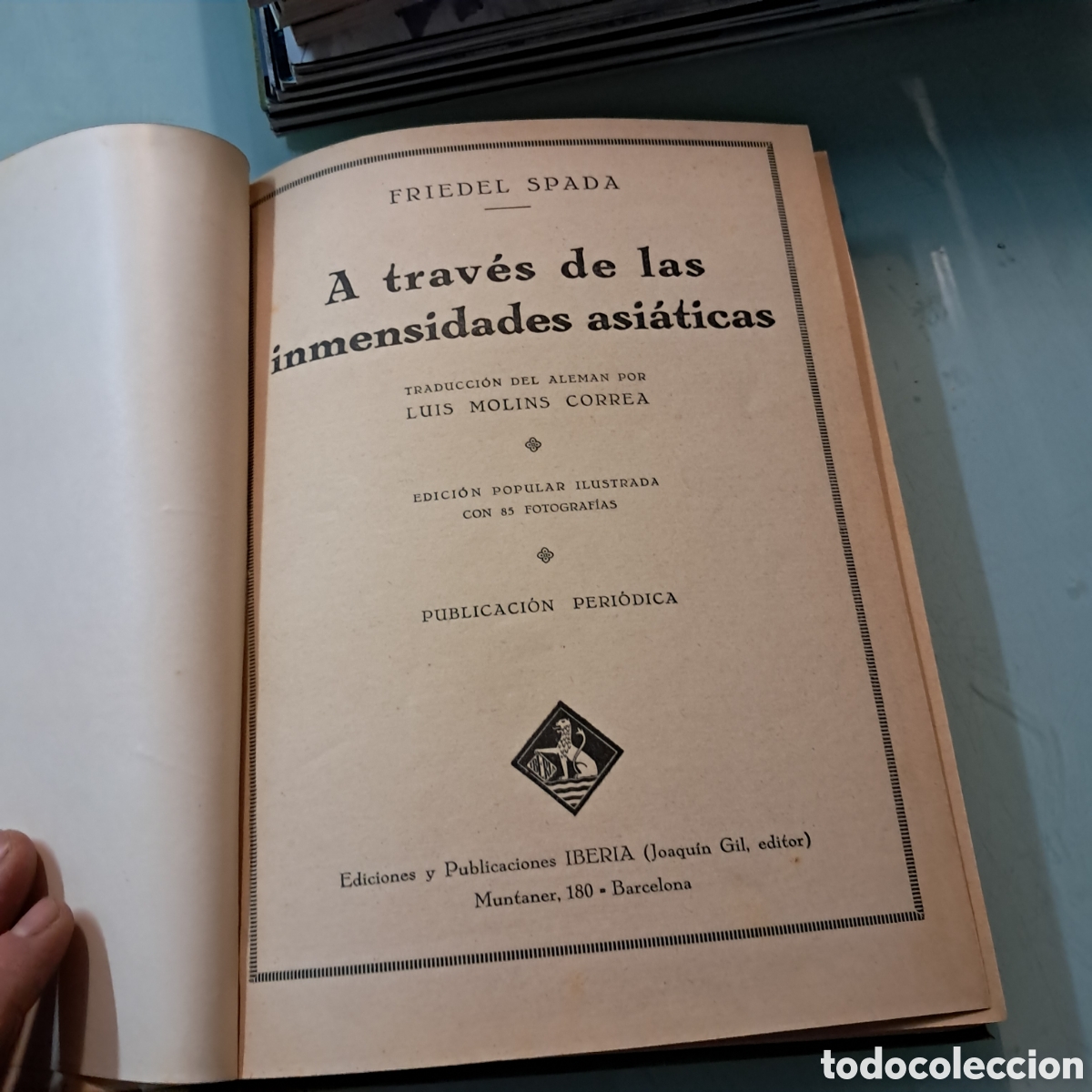 Libros antiguos: Los grandes viajes y exploraciones, Editorial Iberia, 1932 - Foto 3