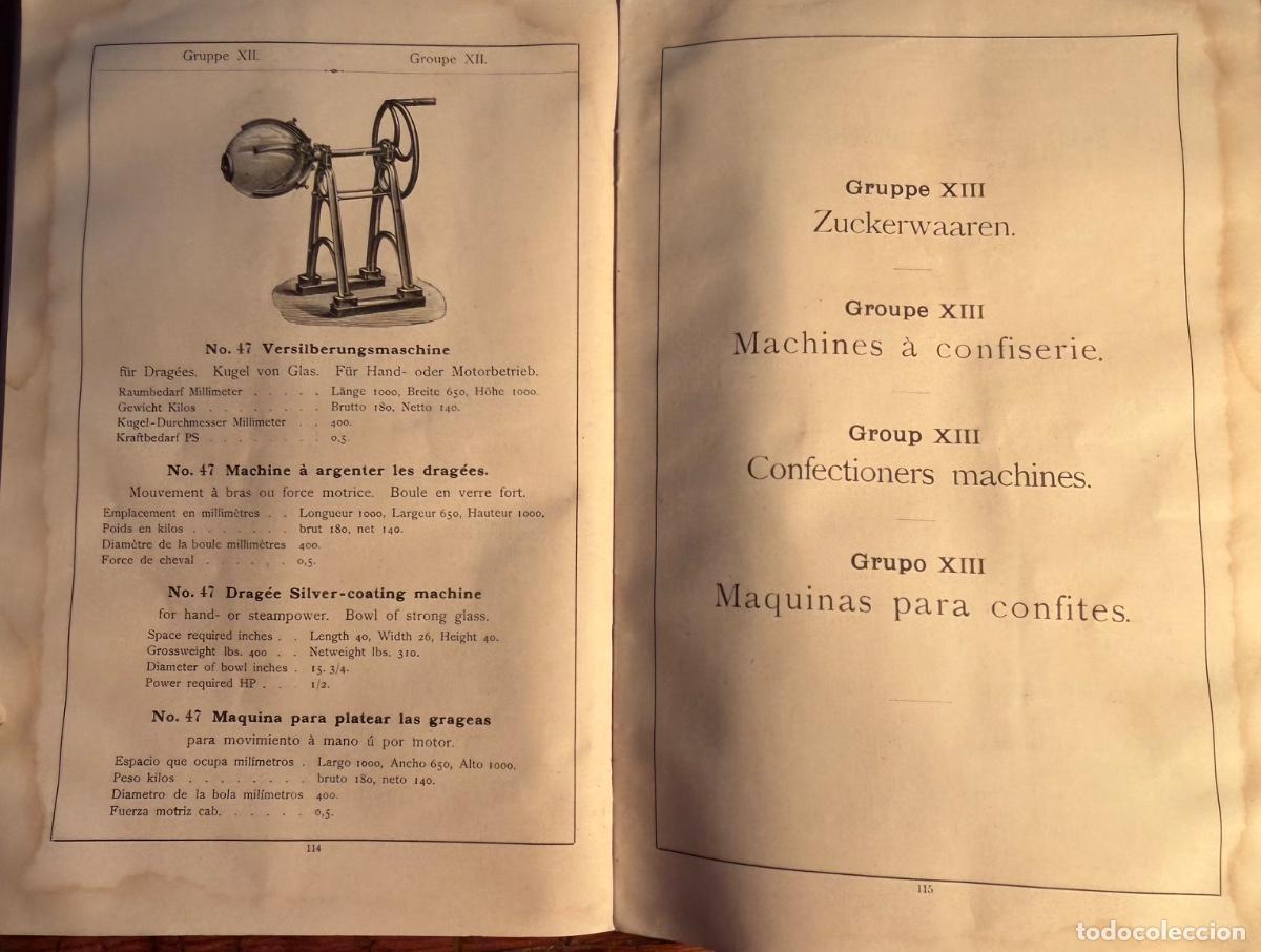 Libros antiguos: MAQUINAS PARA CHOCOLATE. - Foto 3