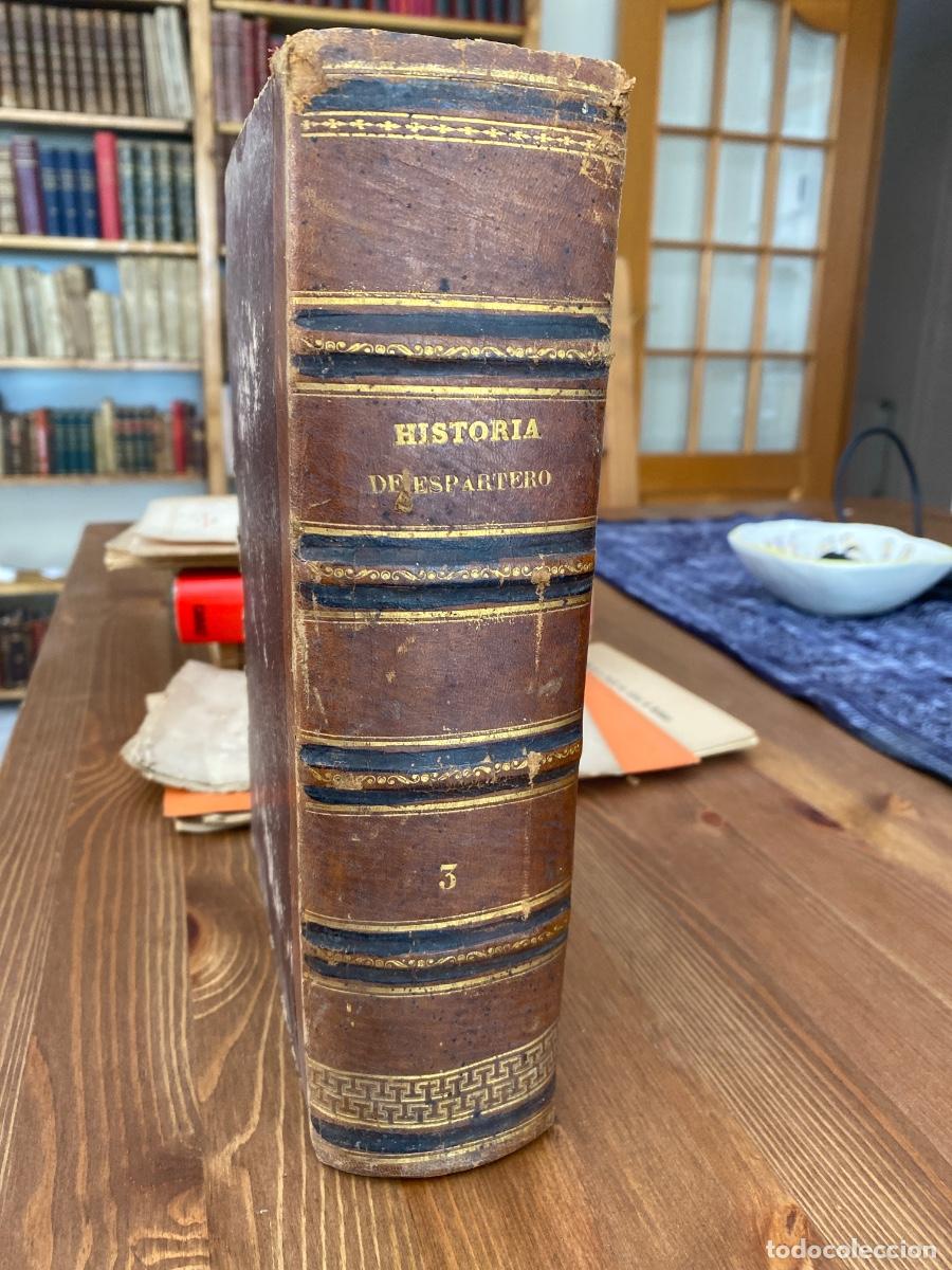 Libros antiguos: HISTORIA DE ESPARTERO- JOSE SEGUNDO FLOREZ- GRABADOS - 1845