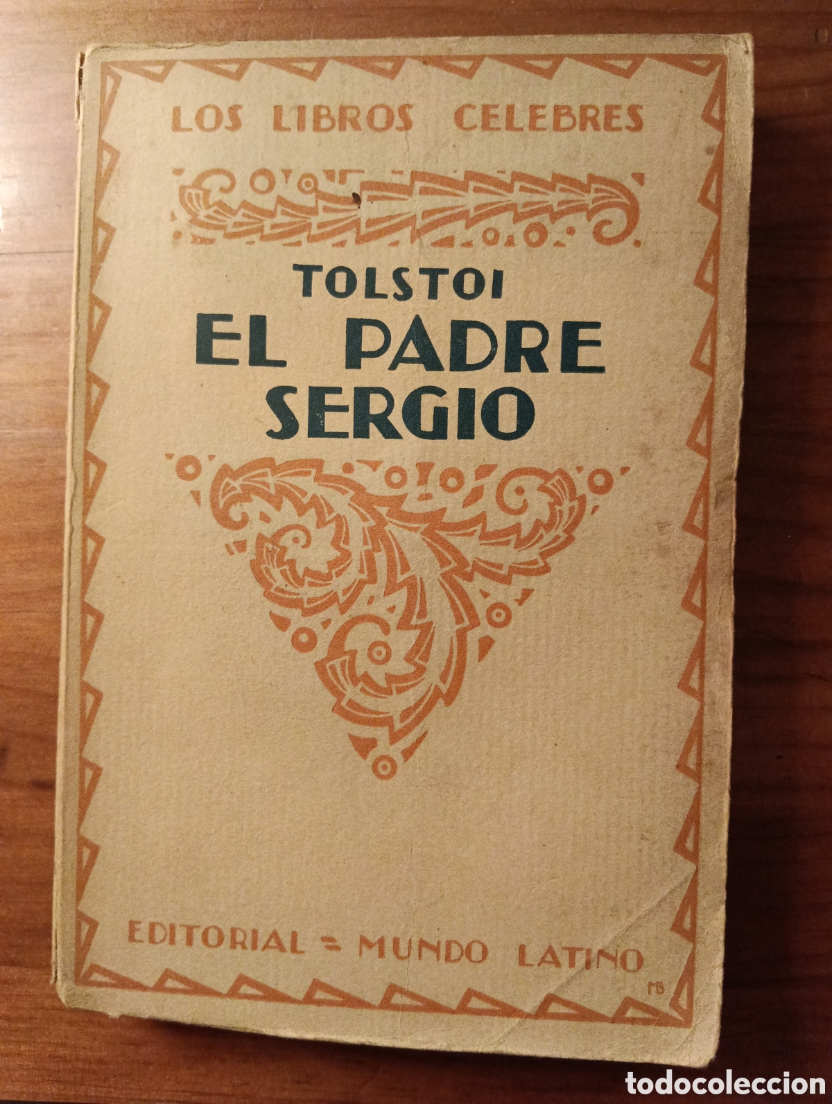 Libros antiguos: El padre Sergio, Tostoi, editorial Mundo Latino