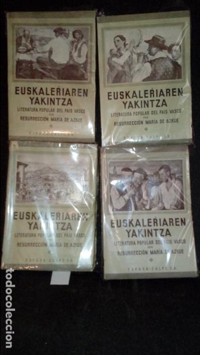 Libros: Resurrección Maria de Azkue. Euskalerriaren Yakintza. - Foto 1 - 136849578