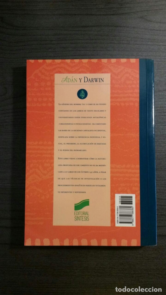 Libros: Ad&aacute;n y Darwin.  QUEROL . Sintesis - Foto 5