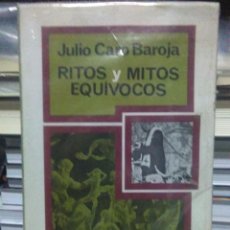 Libros: JULIO CARO BAROJA. RITOS Y MITOS EQUÍVOCOS.ISTMO