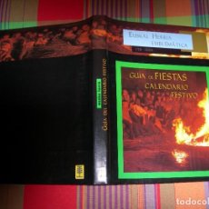 Libros: GUIA DE FIESTAS / CALENDARIO FESTIVO. Lote 309101143