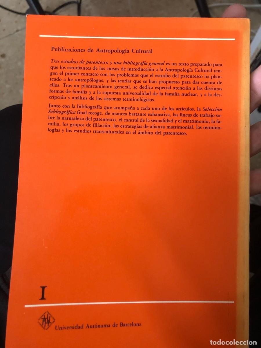 Libros: Tres Escritos introductorios al Estudio Del Parentesco - Foto 2