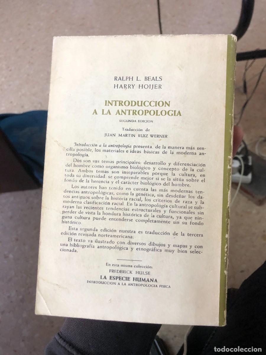 Libros: Introduccion a la antropologia - Foto 2