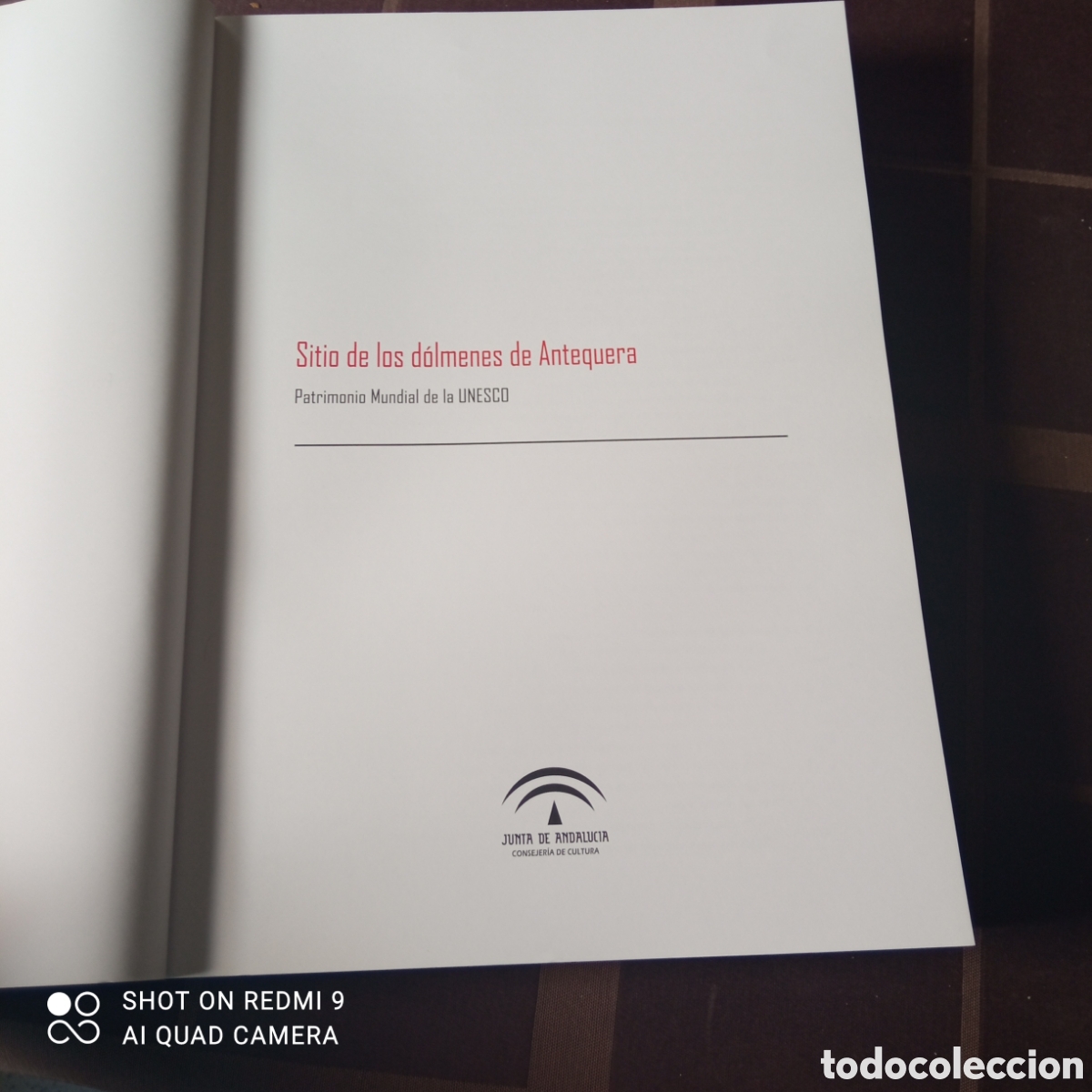 Libros: Sitio de los d&oacute;lmenes de Antequera. - Foto 2