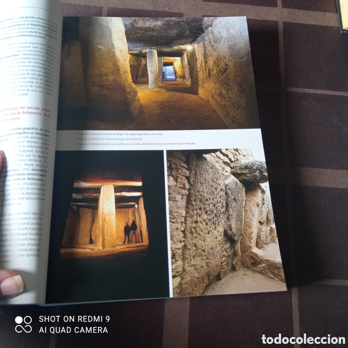 Libros: Sitio de los d&oacute;lmenes de Antequera. - Foto 4