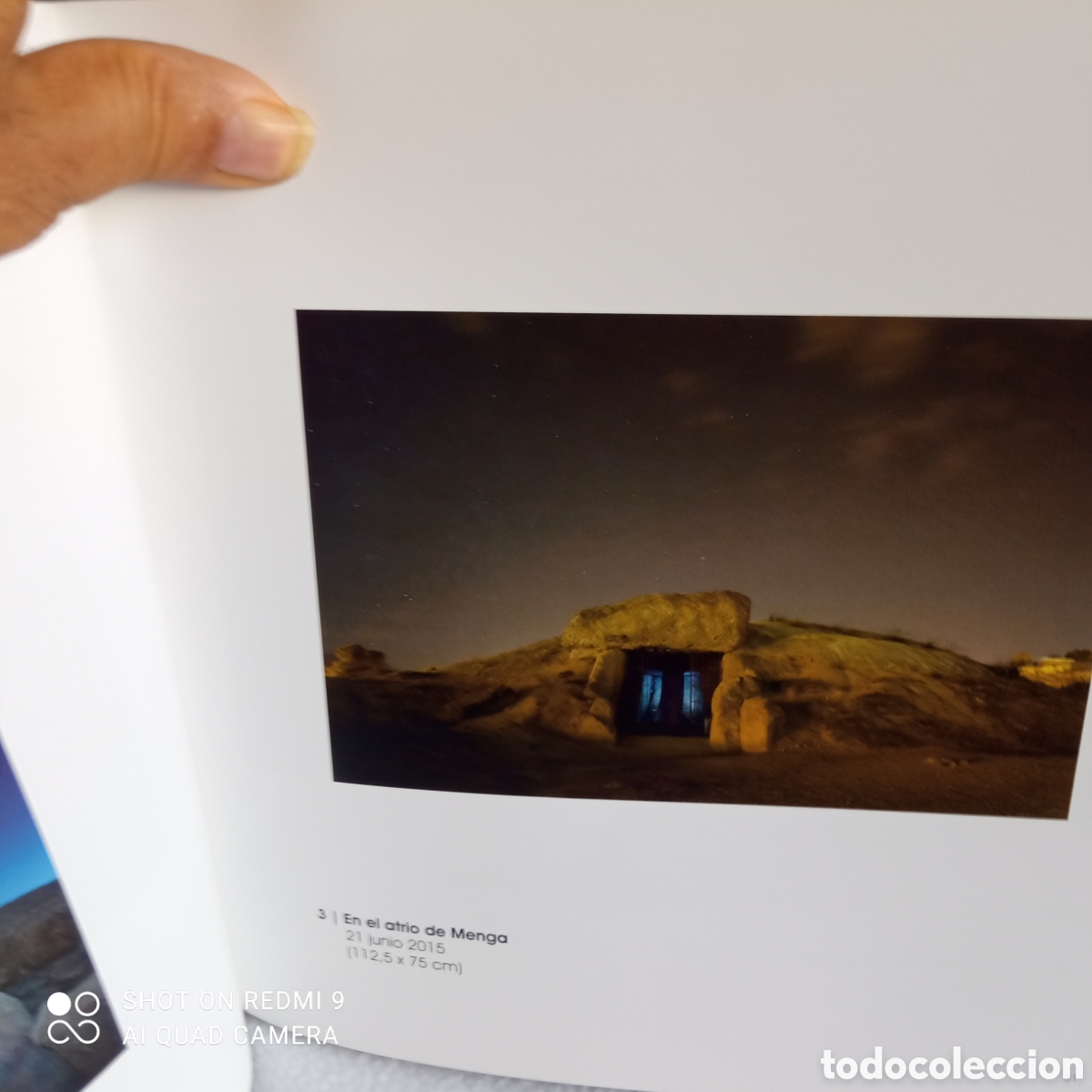 Libros: Sitio de los d&oacute;lmenes de Antequera. - Foto 2