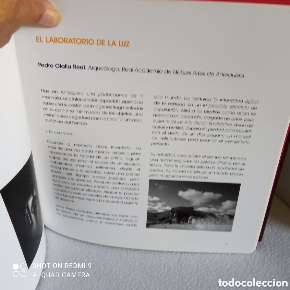 Libros: Sitio de los d&oacute;lmenes de Antequera. - Foto 3