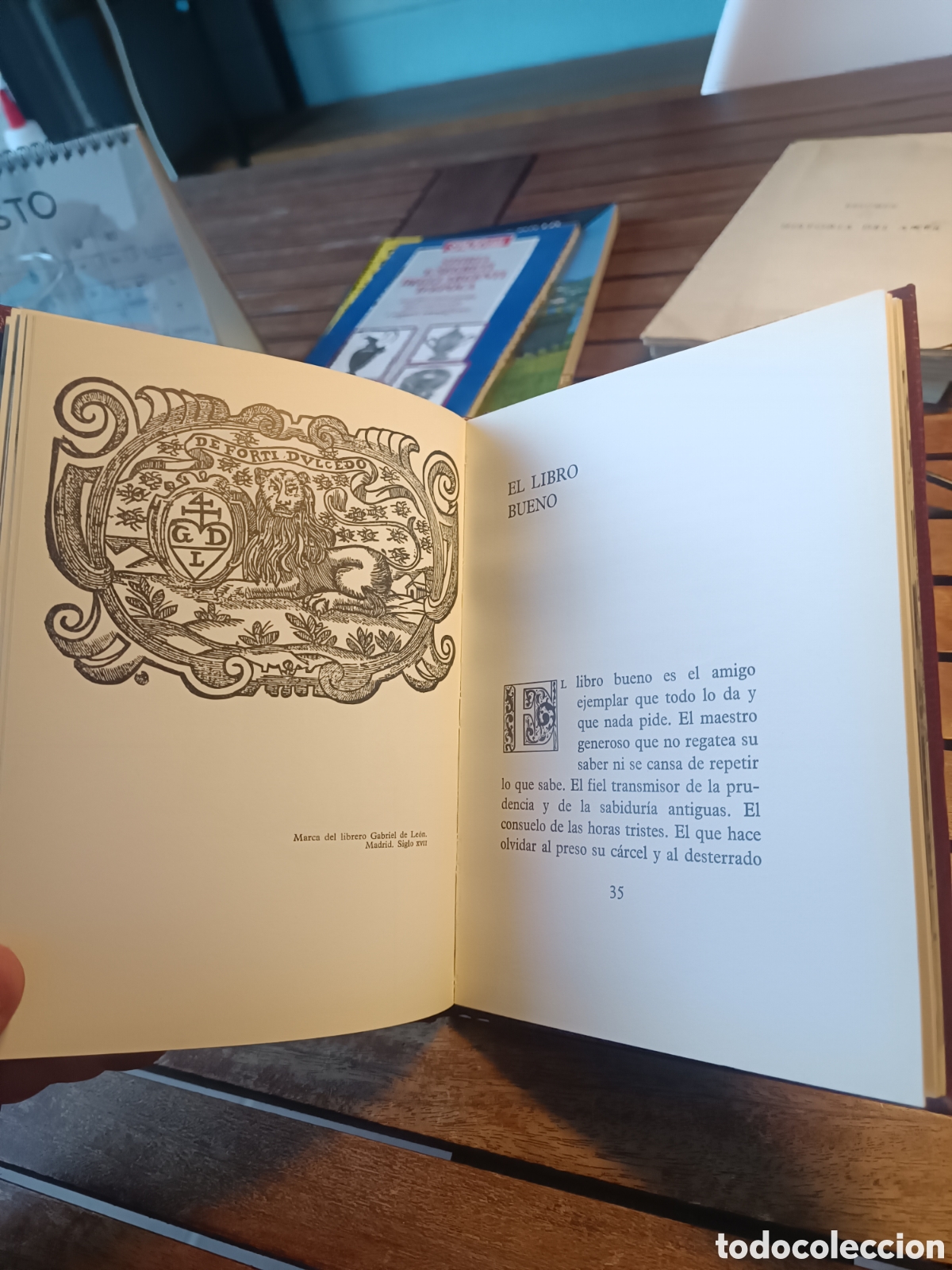 Libros: Gregorio MARA&Ntilde;&Oacute;N EL LIBRO Y EL LIBRERO ESPASA CALPE 1973 casa del libro - Foto 5