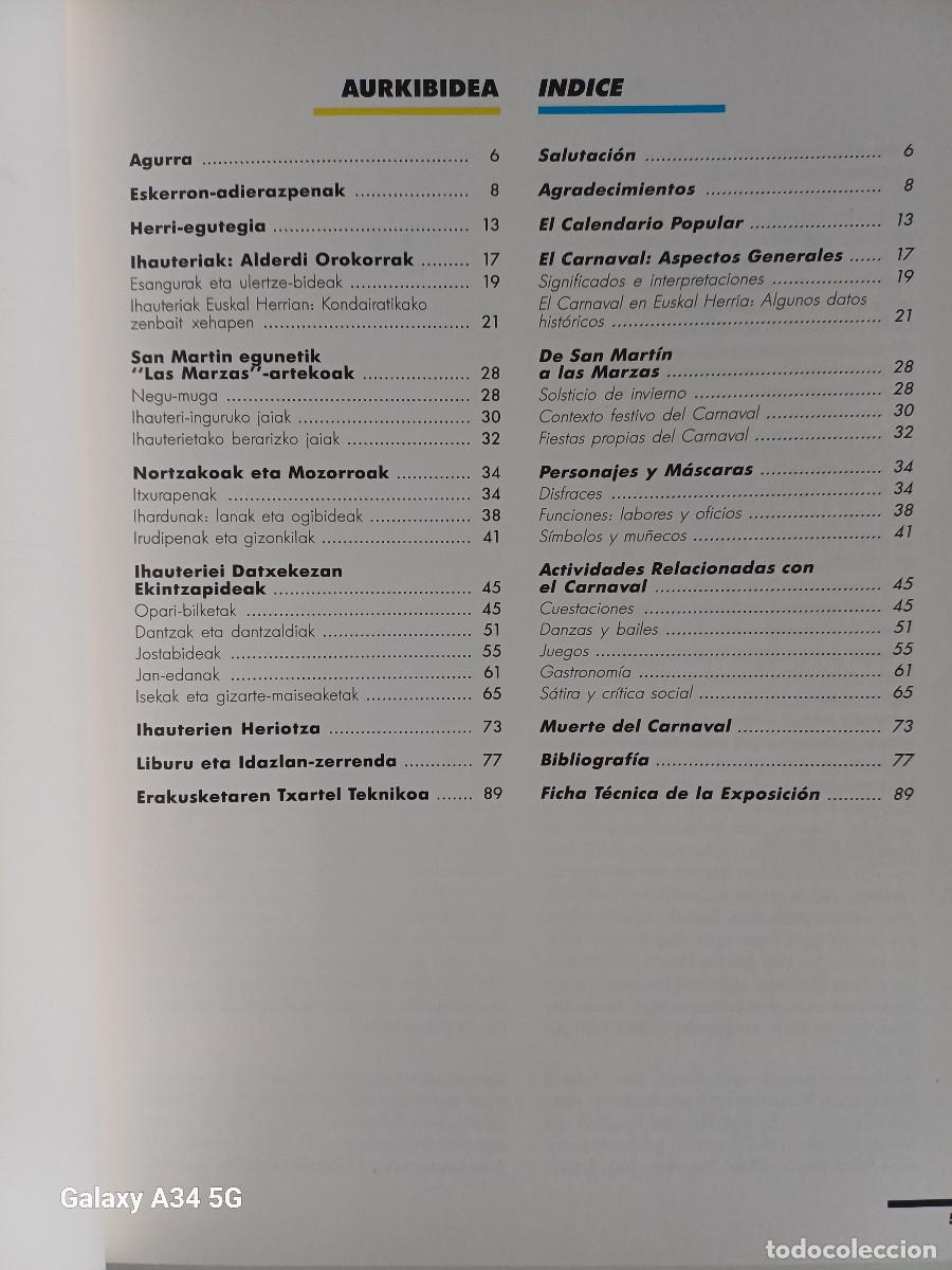 Libros: Ihauteriak / Carnavales - Foto 2