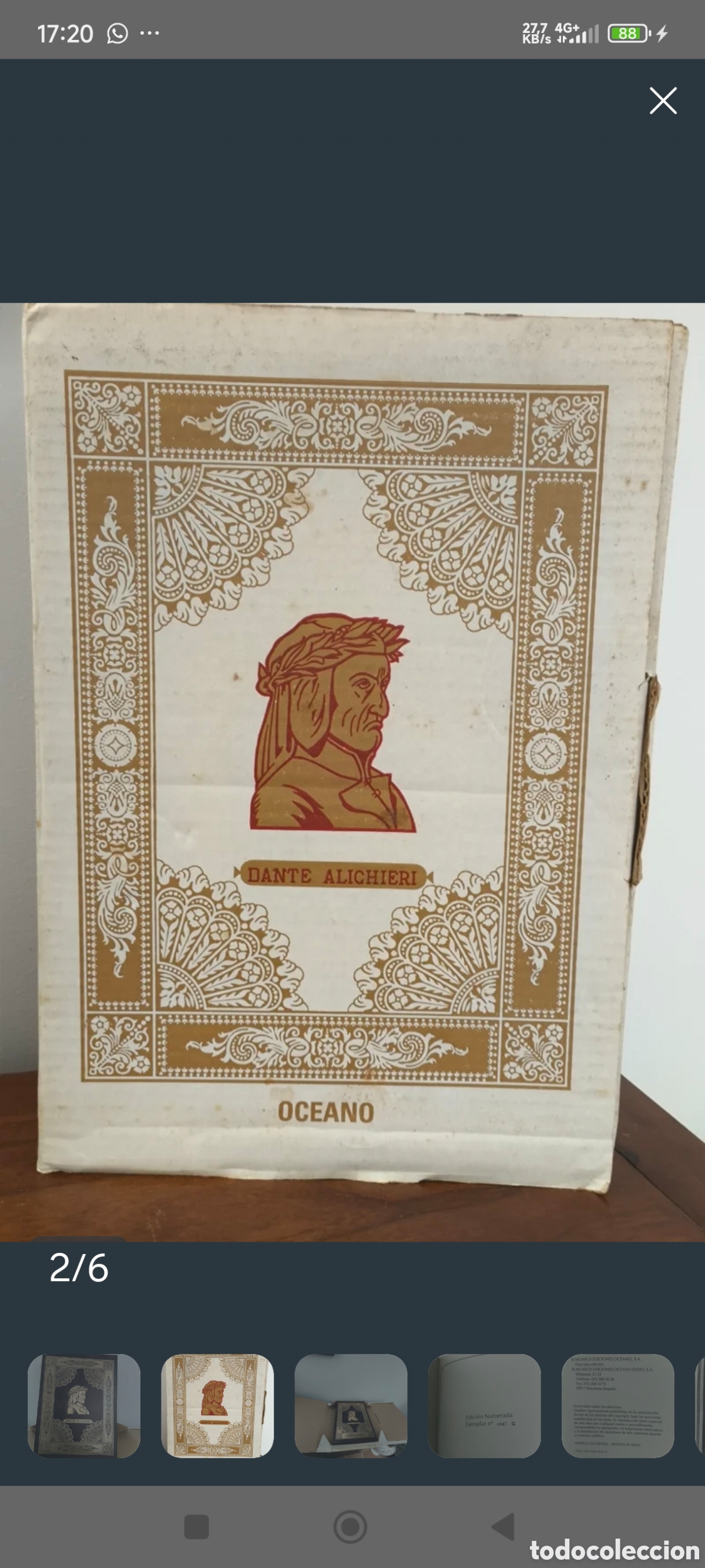 Libros: La divina Comedia Dore como nuevo - Foto 2