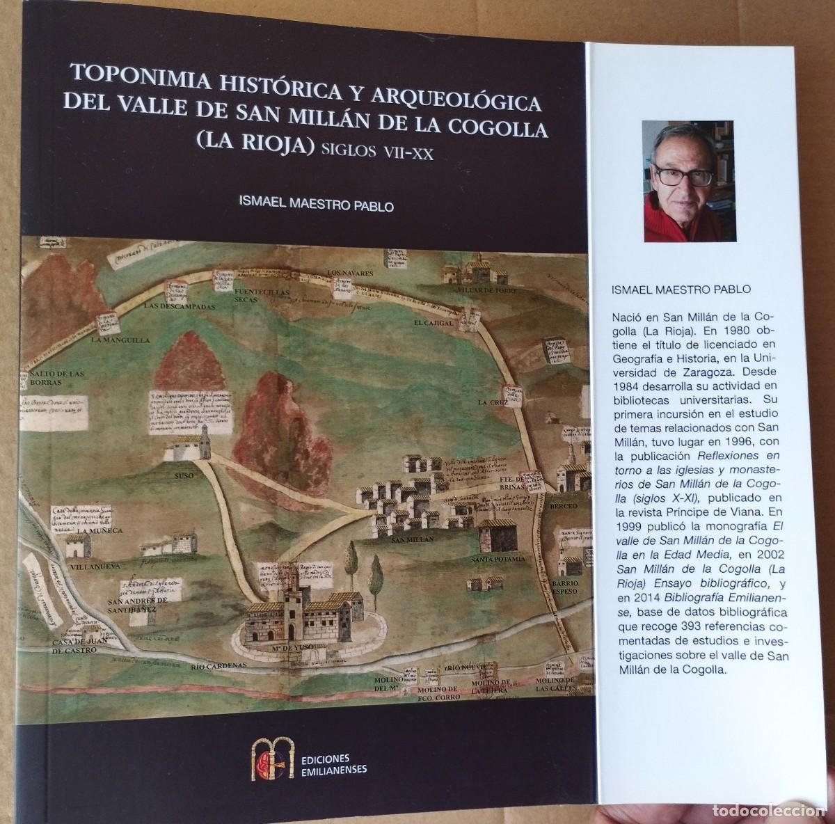Libros: TOPONIMIA HIST&Oacute;RICA Y ARQUEOL&Oacute;GICA DEL VALLE DE SAN MILLAN DE LA COGOLLA