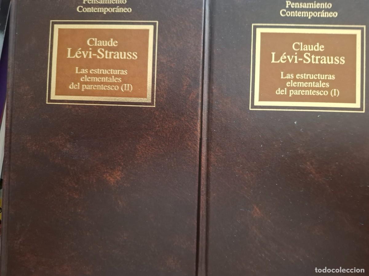 Libros: las estructuras elementales del parentesco Claude Levi Strauss 2 tomos