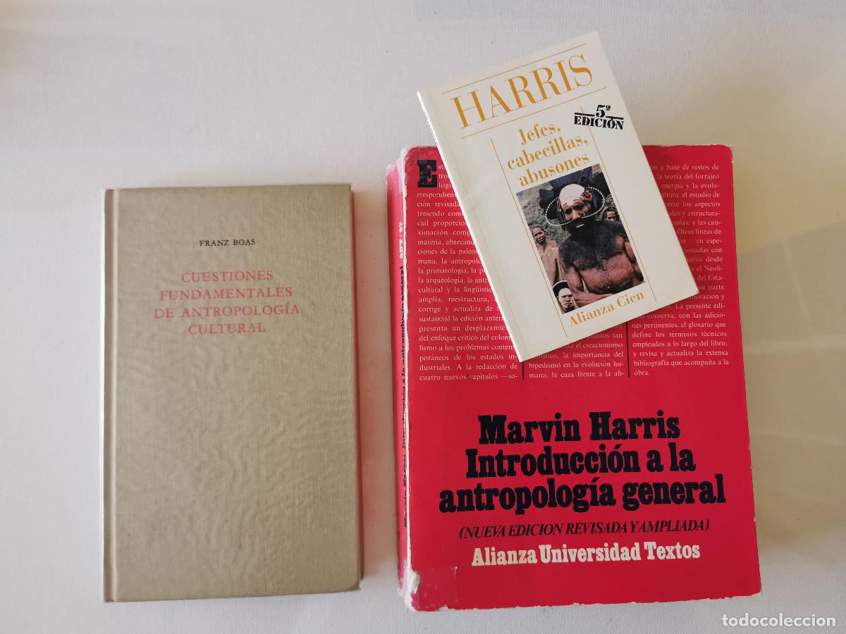 Libros: Introducci&oacute;n a la antropolog&iacute;a general Marvin Harris Franz Boas Cuestiones fundamentales de cultural