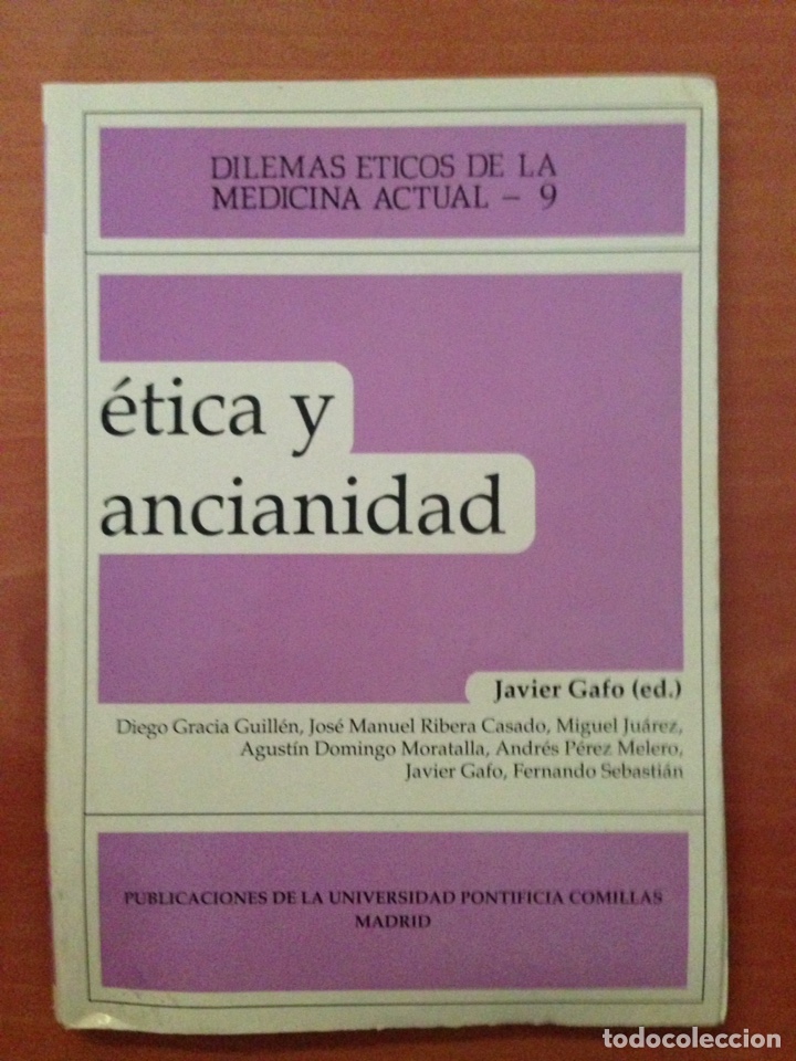 Libros: &Eacute;tica y ancianidad - Foto 1