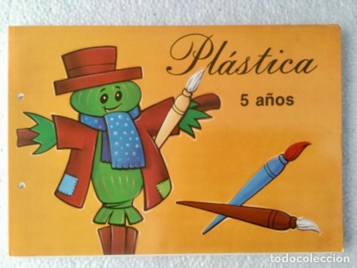 Libros: Pl&aacute;stica. Preescolar 5 a&ntilde;os. NUEVO - Foto 1