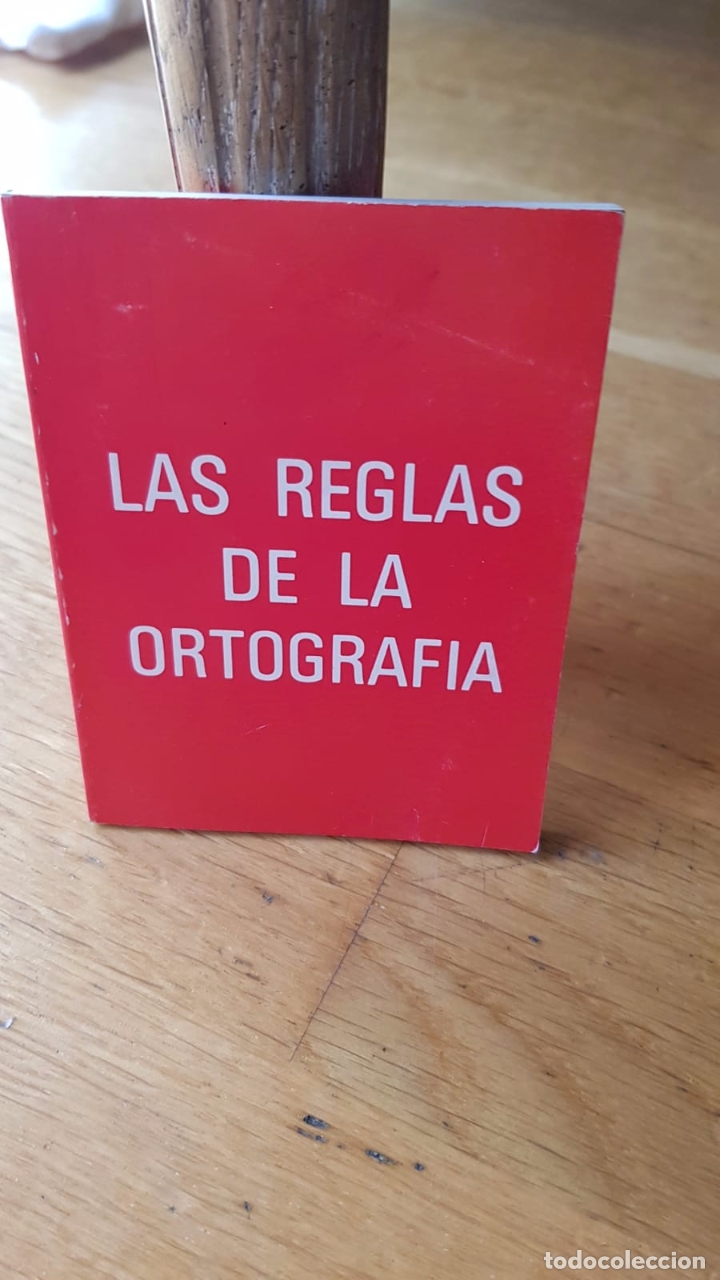 Libros: LIBRO LAS REGLAS DE LA ORTOGRAFIA A&Ntilde;O1978 EDITORIAL SALDA&Ntilde;A - Foto 1