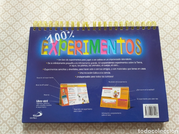 Libros: 100 % Experimentos, libro-atril, de Marc Beyni&eacute; - Foto 2