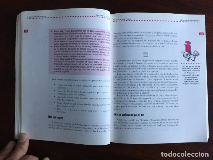 Libros: Windows 98 para torpes. Una gu&iacute;a pr&aacute;ctica y did&aacute;ctica para aprender inform&aacute;tica b&aacute;sica - Foto 8