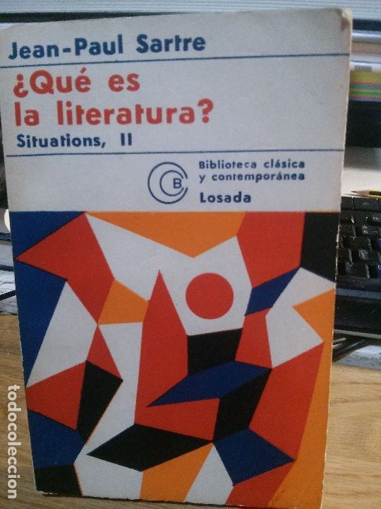 Libros: &iquest;qu&eacute; es la literatura?, sartre. - Foto 1