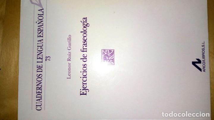 Libros: Ejercicios de fraseolog&iacute;a. Ruiz Gurillo - Foto 1