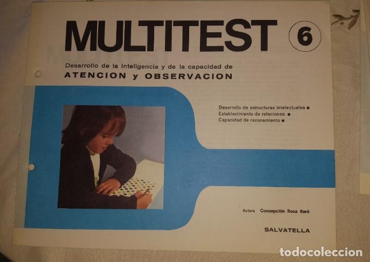 Libros: ATENCION Y OBSERVACION, MULTITEST , SALVATELLA , CONCEPCION ROCA - Foto 1