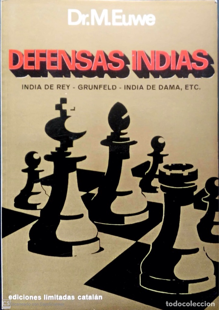 Libros: Defensas indias. Dr.M.Euwe.Ediciones limitadas catal&aacute;n.1975. - Foto 1