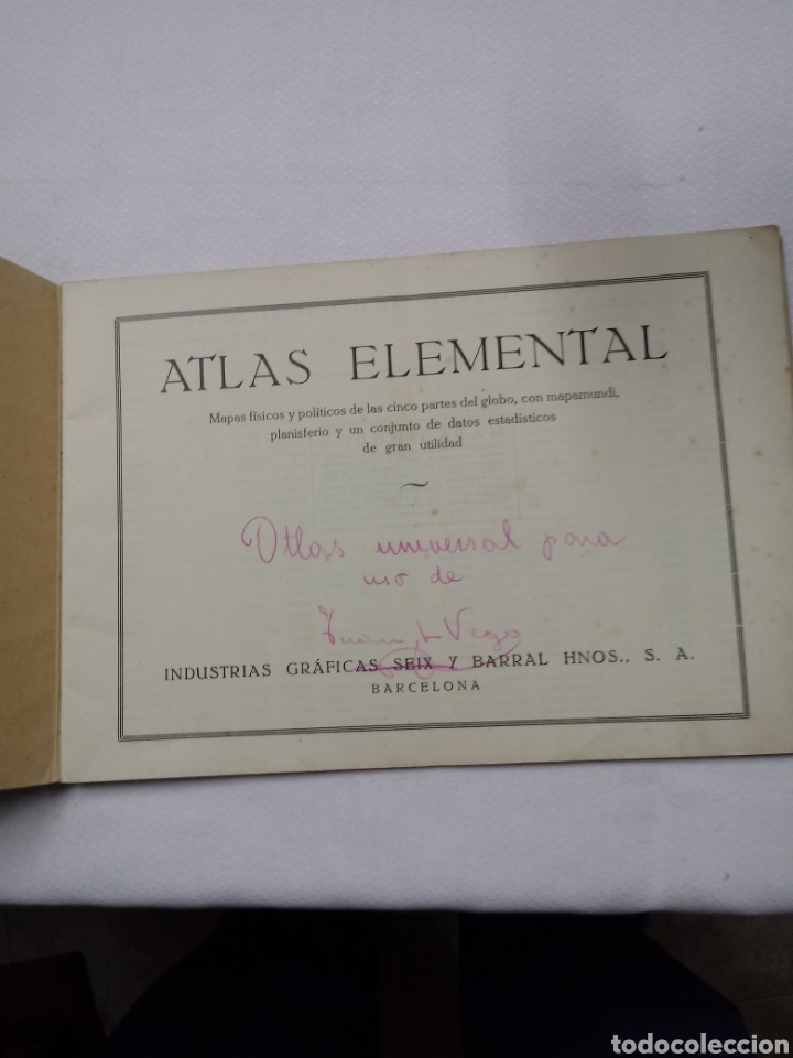 Libros: ATLAS ESCOLAR MODERNO - Foto 2