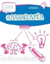 Livros: Caligraf&iacute;a 4. - Anaya Educaci&oacute;n