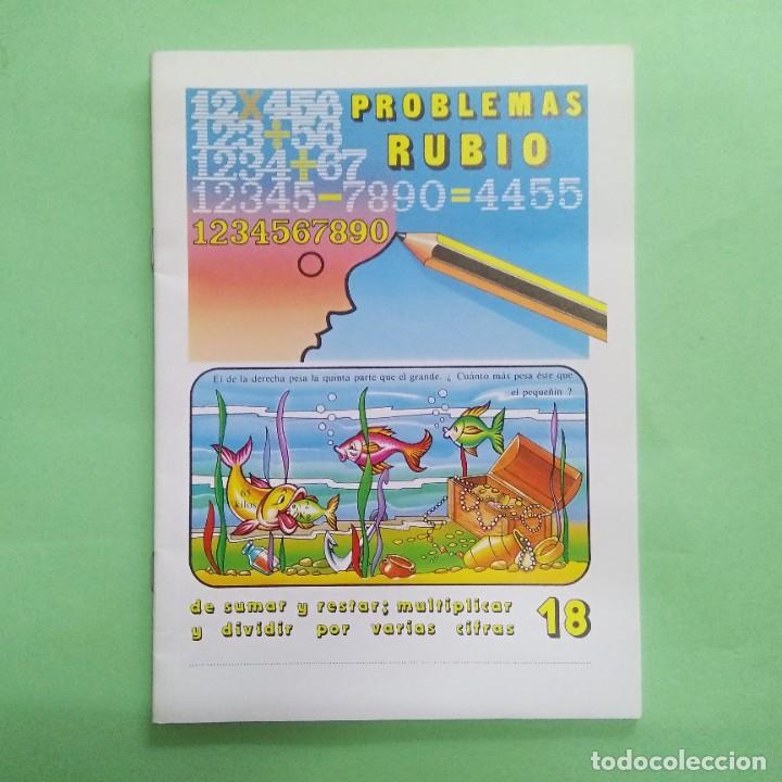 Libros: CUADERNOS RUBIO . PROBLEMAS N&ordm; 18 - A&Ntilde;O 1978 - SIN ESTRENAR - Foto 1