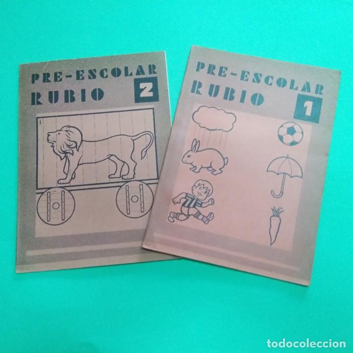 Libros: CUADERNO RUBIO - PRE-ESCOLAR 1-2 - 1977 - SIN ESTRENAR - Foto 1