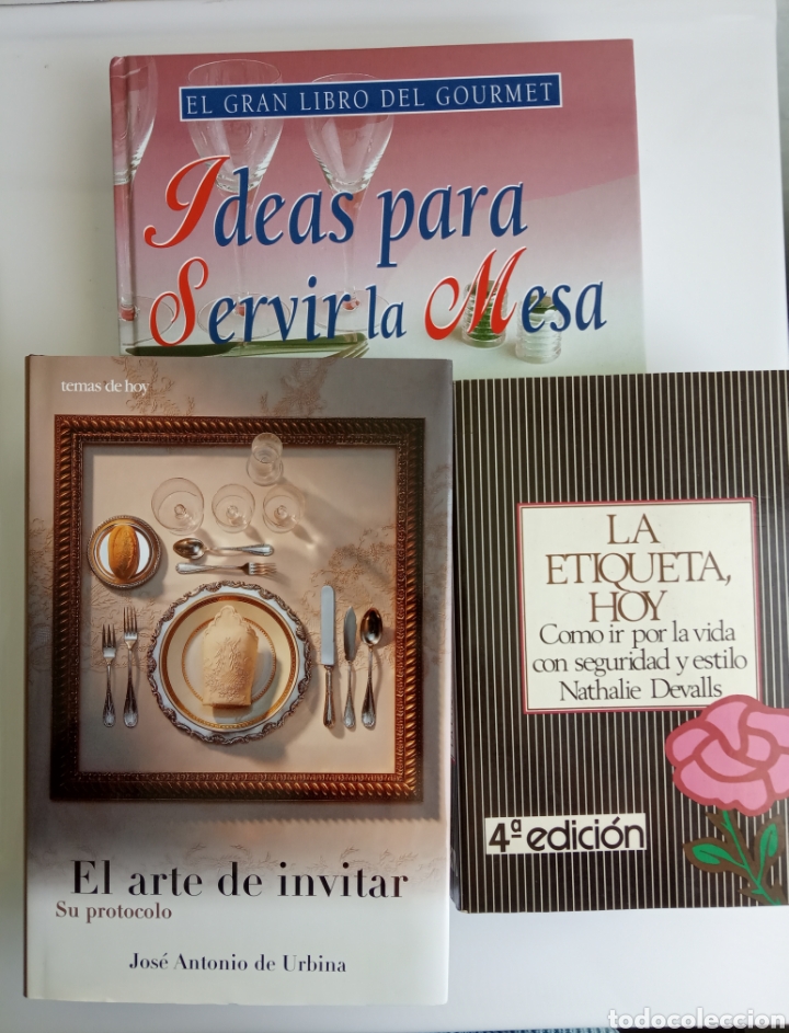 Libros: Tres libros de protocolo. - Foto 1