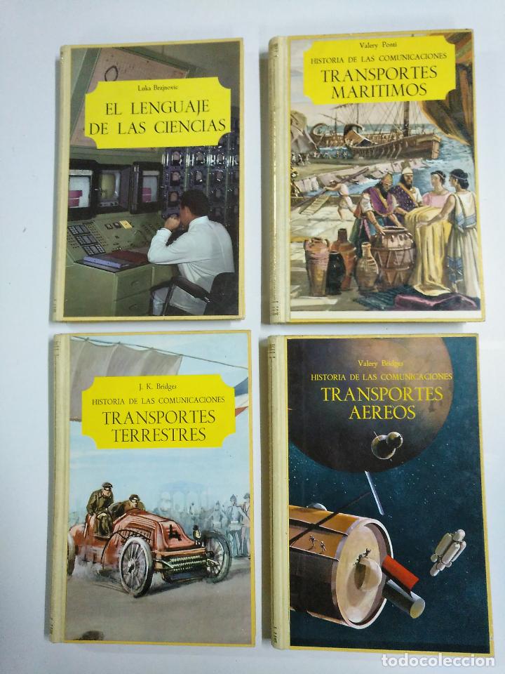Libros: Historia de las comunicaciones, ciencia , transporte... - Foto 1