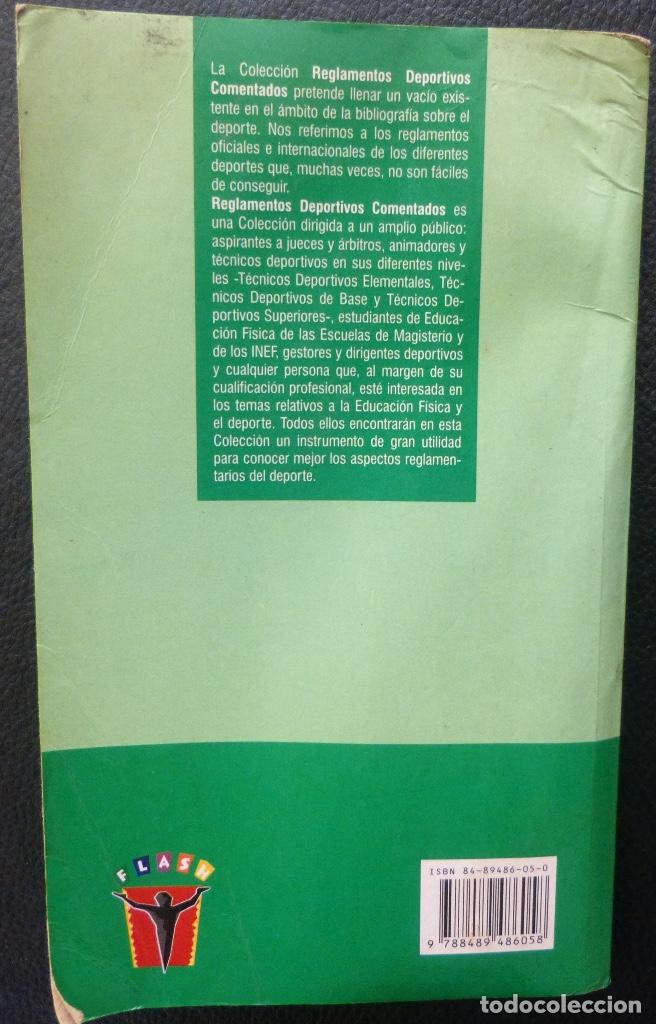 Libros: Balonmano-Reglamento Oficial Comentado,1996,FLASH BOOKS - Foto 7