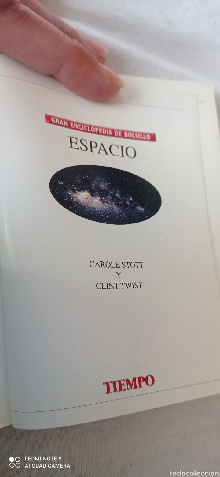 Libros: GRAN ENCICLOPEDIA DE BOLSILLO ” ESPACIO ” TIEMPO. - Foto 3 - 243841355