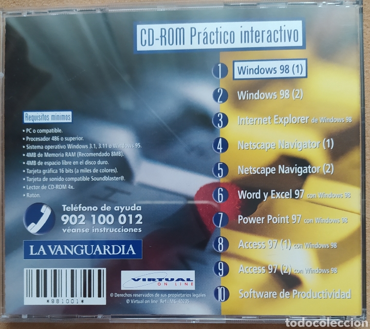 Libros: CD-ROM PR&Agrave;CTICO INTERACTIVO (1) y (2) - Foto 5