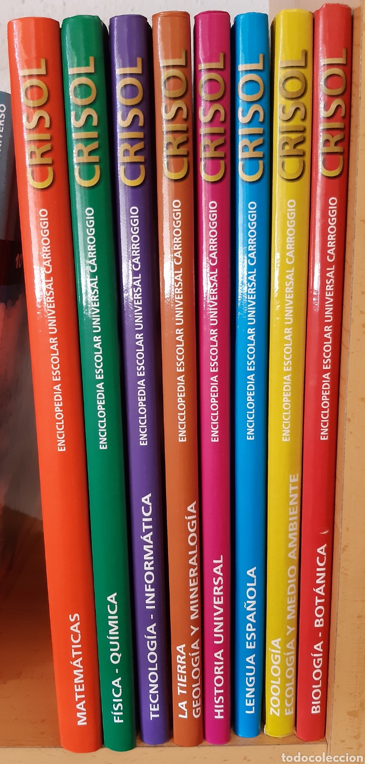 Libros: Crisol. Enciclopedia Escolar Carroggio - Foto 1